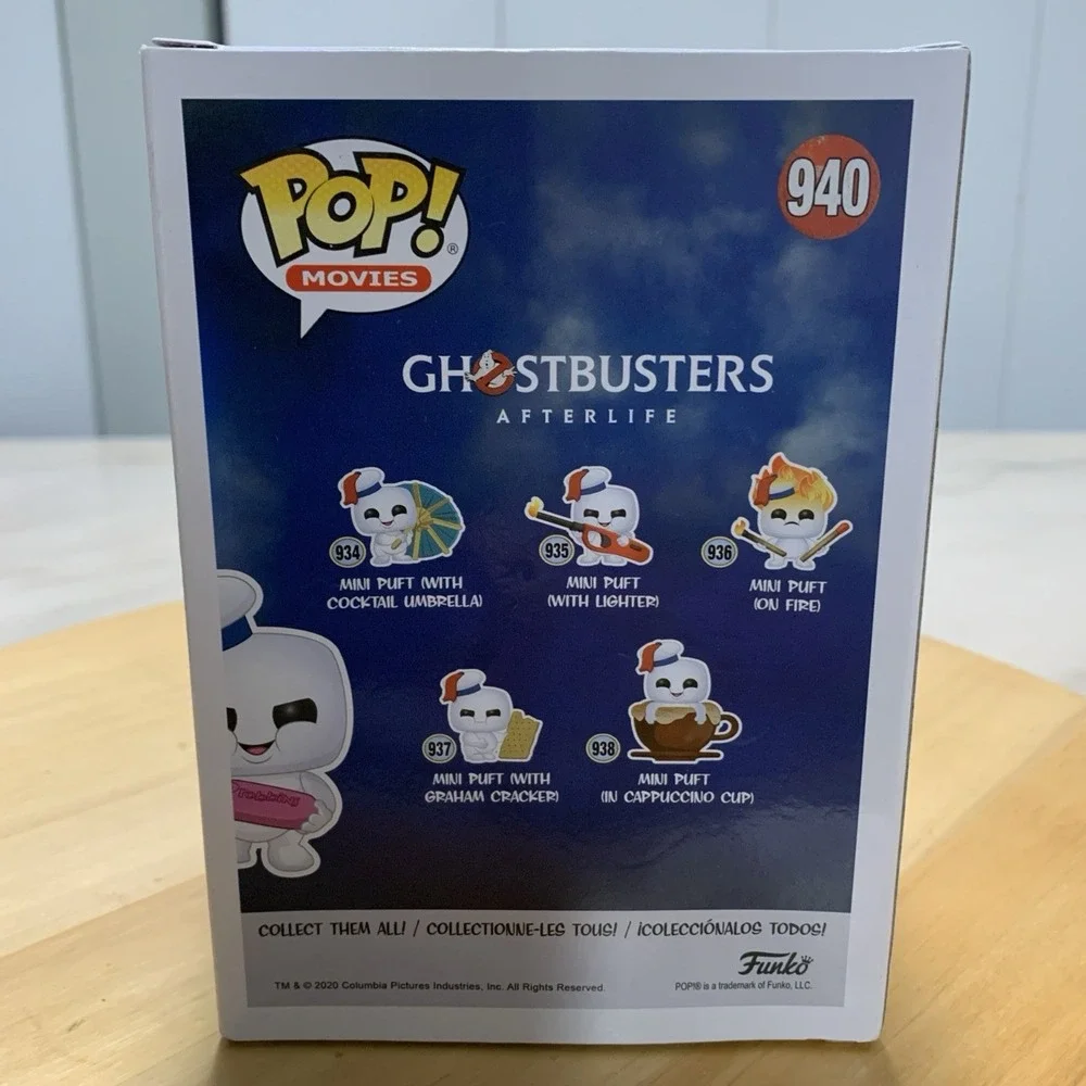 Funko Pop! Ghostbusters Afterlife Mini Puft Ice Cream Scoop BR #940 Vinyl Figure